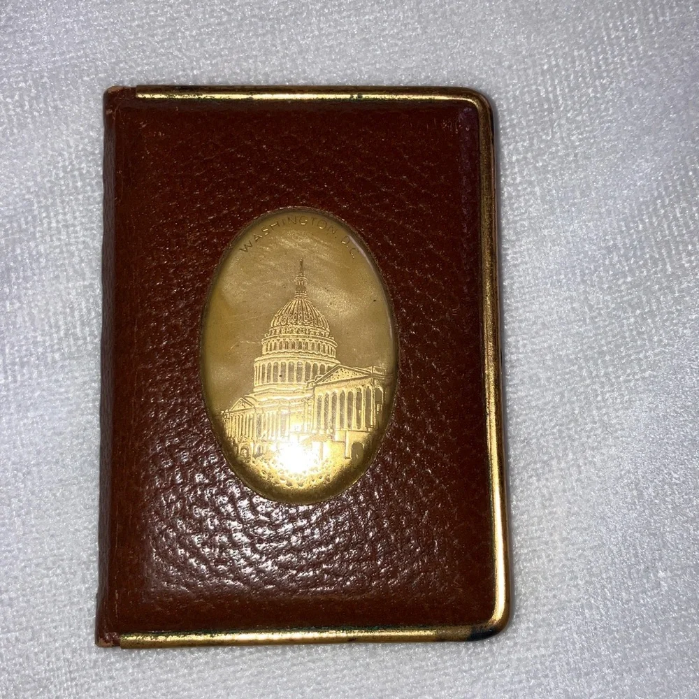 Antique Makeup Compact Mirror - Picture 3 of 15